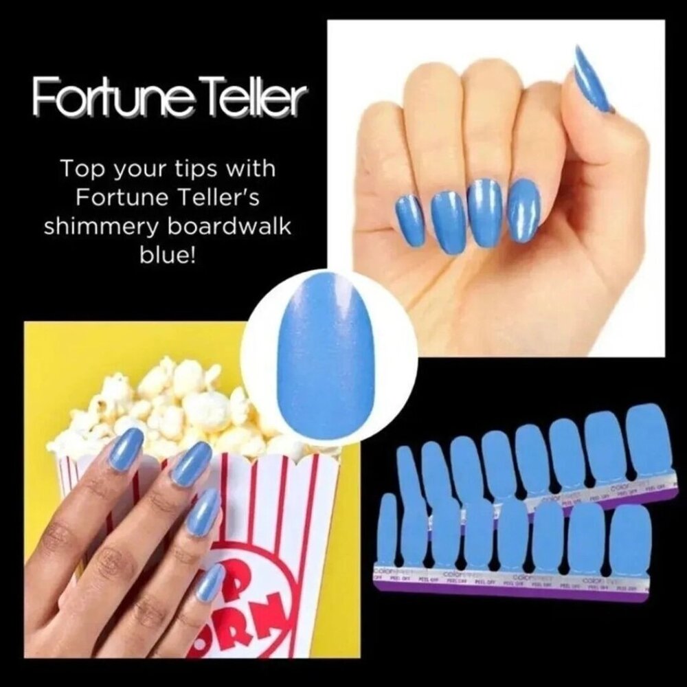 Color Street FORTUNE TELLER Real Nail Polish Stips